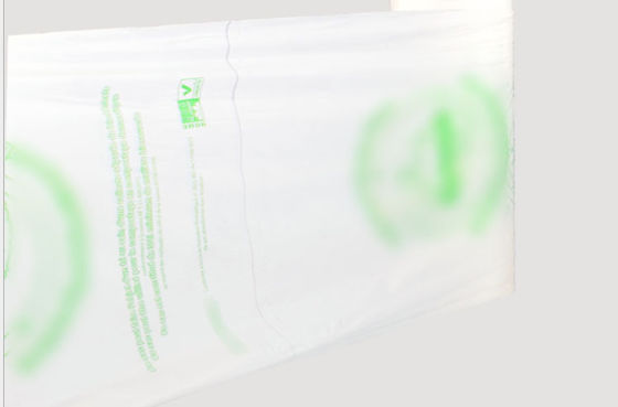 52 * 65 सेमी पीएलए पीबीएटी कॉर्नस्टार्च बायोडिग्रेडेबल फ्लैट कंटीन्यूअस रोल प्लास्टिक बैग